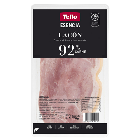 Lacón asado loncheado