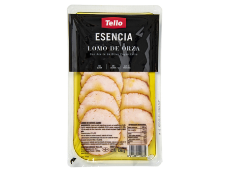 Lomo de orza loncheado