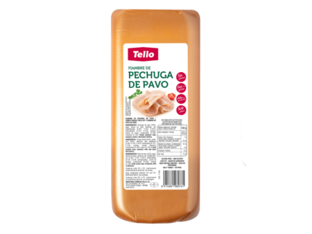 Fiambre de pechuga de Pavo Baja en Grasa