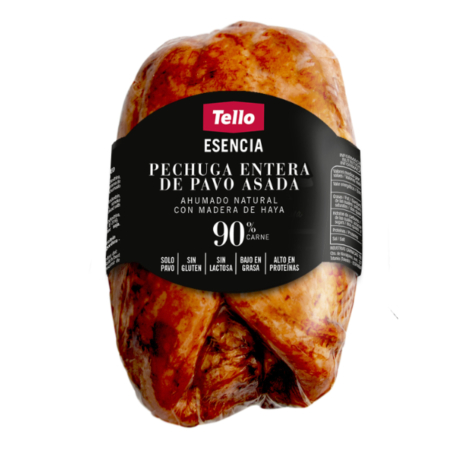 Pechuga entera de pavo asada