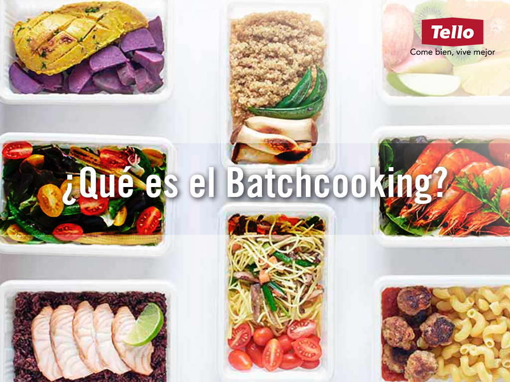 Qué es el Batch Cooking?